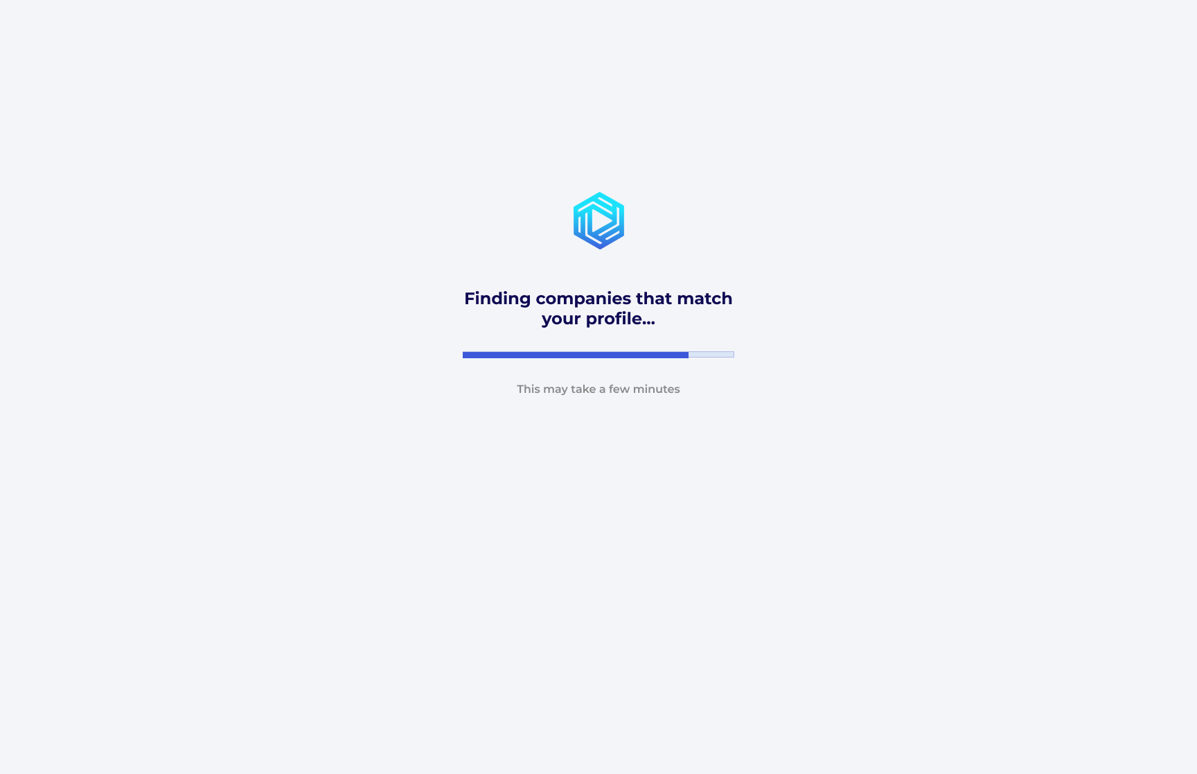 Screen 12: Finding companies that match your profile