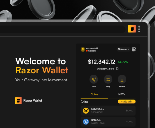 Redesigned onboarding, contributing to 100K+ users in 72 hours by Razor Wallet